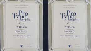 Pro Typographia díj 2011