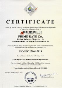 MSZ ISO/IEC 27001:20014 Information Security Management System