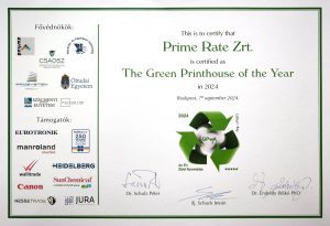 Green printing house