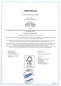 FSC Certificate 2026